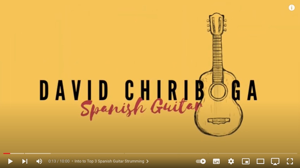 Guitarra Azul Guitarist David Chiriboga’s YouTube Guitar Instructional Video Channel